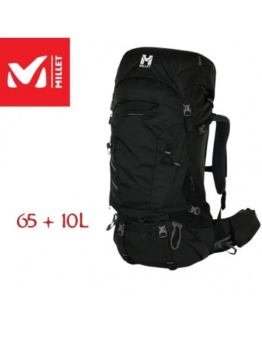 Hanang 65+10 (Noir noir) - Sac à dos...