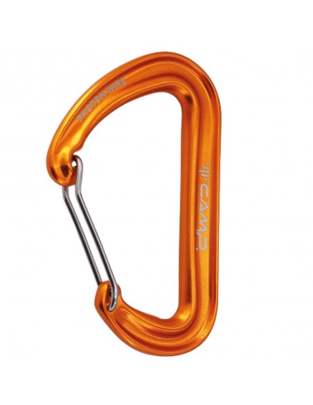 Photon Wire (Arancione) - Mosqueton gatillo alambre gran apertura (Naranja) - Camp