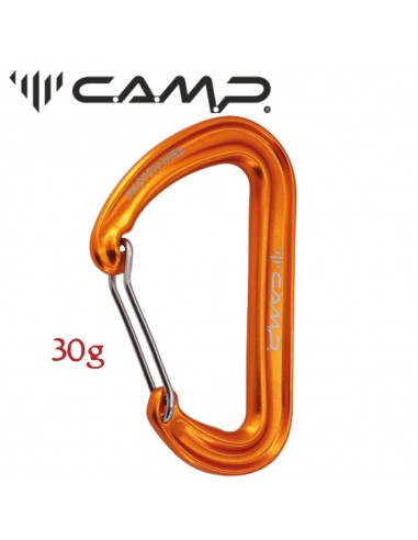 Photon Wire (Arancione) - Mosqueton gatillo alambre gran apertura (Naranja) - Camp