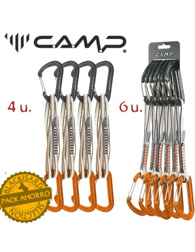 Alpine set - Pack ahorro de 10 cintas express para alpinismo y classica - CAMP