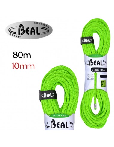 Virus 10 MM x 80 M (Green) - Beal