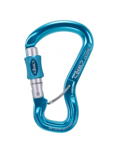 Orient Express (Blue) - Mosqueton rosca con antigiro - Beal