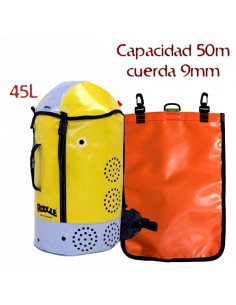 Pack Consusa 45L + bolsa cuerda socorro - Mochila de barrancos y bolsa - Rodcle 2