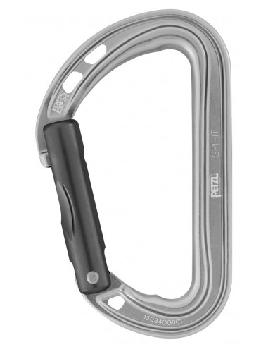 Pack de 6 mosquetones Spirit recto (Gray) - Petzl