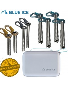 Pack 8 Aero Ice screw +...