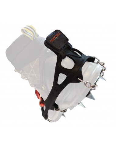 Alp 2.0 (Noir) - Micro-crampones pour le trekking et l'approche hibernaux - Nortec