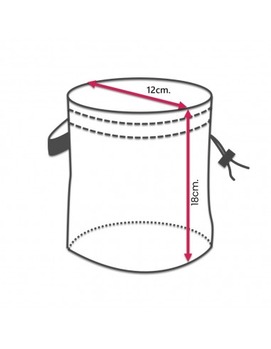 Tube Nat Plus Wine Soft - Bolsa de magnesio - Sierra