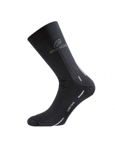 WLS (Negro) - Calcetines de trekking pour femmes Lana Merina - Lasting