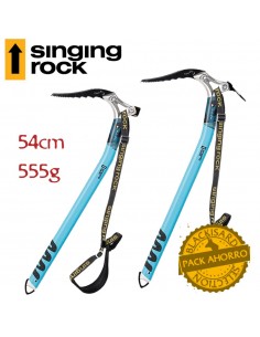 Pack 2 piolets Edge (Pala + Martillo) - Piolets tecnicos para canales y corredores - Singing Rock