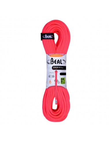 Joker Dry Cover Unicore 9,1mm (80m) (Purple) - corde à triple homologation avec Dry Cover - Beal