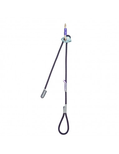 Expresso fit (Matt Blue) - Cabo de anclaje regulable con mosqueton - Beal