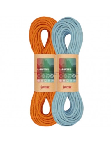 Pack 2 Amitges 8.4mm DRY Endurance  - Cuerda doble y gemela - Fixe/Roca