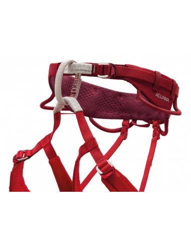 Adjama (Dark Red) - Arnés de escalada confortable y polivalente  - Petzl