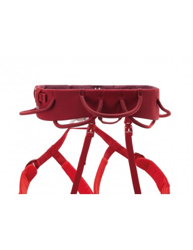 Adjama (Dark Red) - Arnés de escalada confortable y polivalente  - Petzl