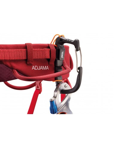 Adjama (Dark Red) - Arnés de escalada confortable y polivalente  - Petzl