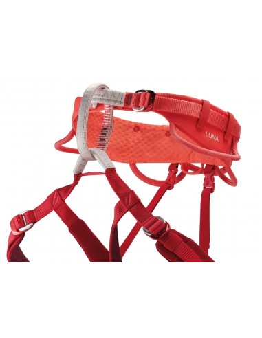Luna (Coral Red) - Arnes femme confortable et polyvalente - Petzl