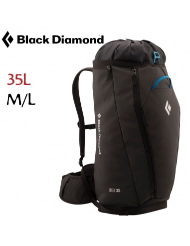 Creek 50 M-L (Black) - Mochila-petate...