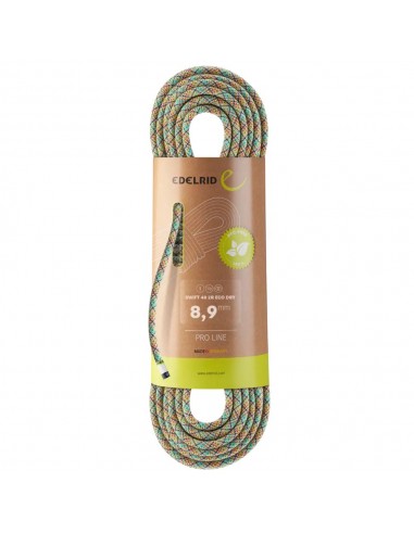 Swift 48 2R Eco Dry 8,9mm (40m) - Cuerda écologique triple-certifié - Edelrid