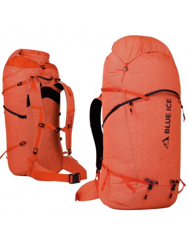 Stache 90L (Orange) - Sac à dos expédition - Glace bleue