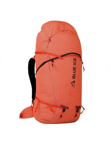 Stache 90L (Orange) - Sac à dos expédition - Glace bleue