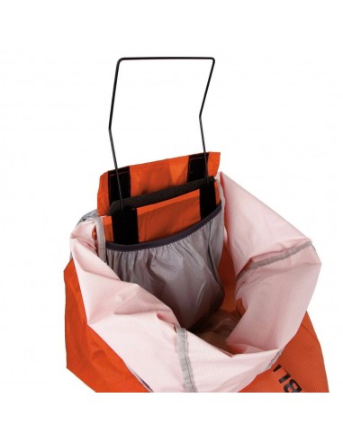 Stache 90L (Orange) - Sac à dos expédition - Glace bleue