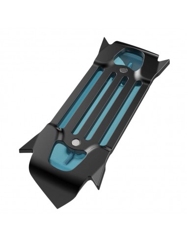 Harfang Steel Middle Rail (Par) - Accès au crampon - Glace bleue