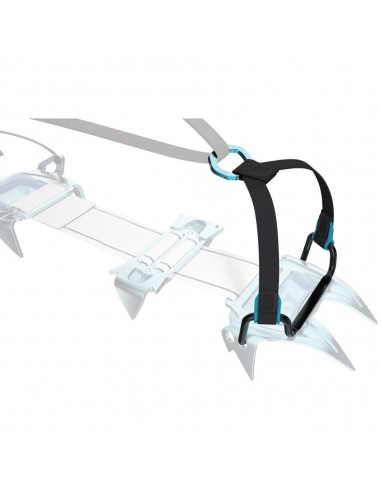 Paniers d'orteils (Par) - Accès Crampon - Glace bleue