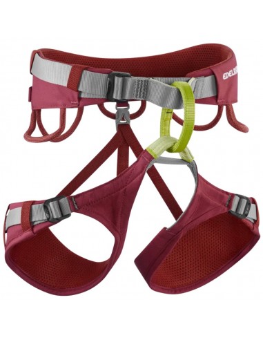 Jayne (Ruhbarb Red) - Arnés de mujer para escalada - Edelrid