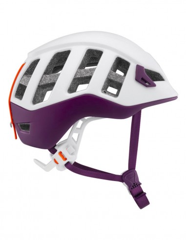 Pack Arnes Choucas Pro + casco Meteor Violeta - Blue Ice/Petzl