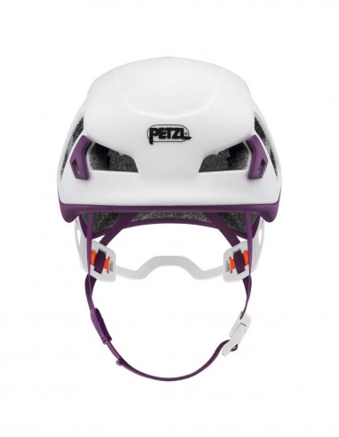 Pack Arnes Choucas Pro + casco Meteor Violeta - Blue Ice/Petzl