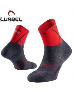 Track Four (Marengo/Rojo) - Calcetines trail-running - Lurbel