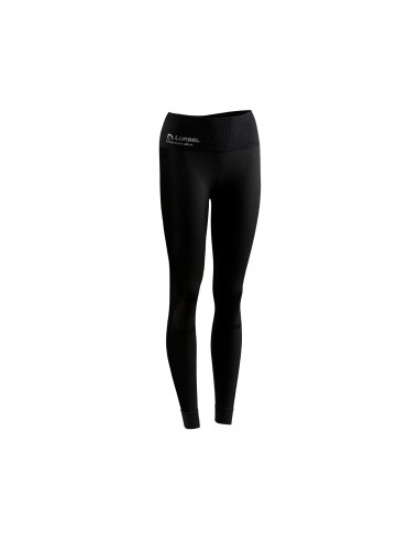 Pantalon Alaska W (Negro) - Malla longue couche thermique première de la femme - Lurbel