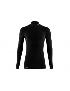 Alaska manches longues zip (Negro) - chemise thermique manches longues avec fermeture éclair - Lurbel 2