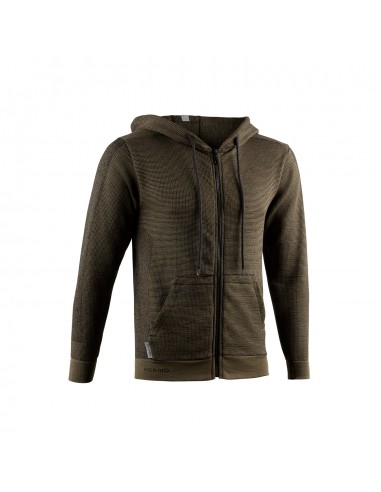 Rakiura zip (Sottobosco) - évier de chaleur de deuxième couche en laine de Merino - Lurbel