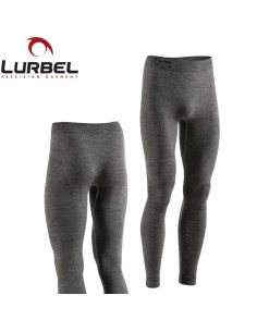 Merino pants (Gris) - Malla térmica larga primera capa de lana merino - Lurbel