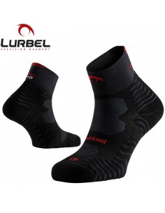 Stone Pro Four (négro / rouge) - Trail-running Calcetines - Lurbel