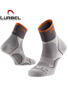 Desafio Four (Gris hielo/Naranja) - Calcetines trail-running - Lurbel