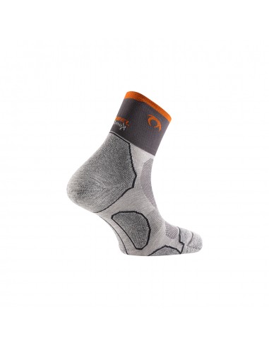 Desafio Four (Gris hielo/Naranja) - Calcetines trail-running - Lurbel