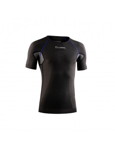 Cristallo manches courtes (Marengo/Azul Royal) - chemise à manches courtes thermo-régulateur - Lurbel