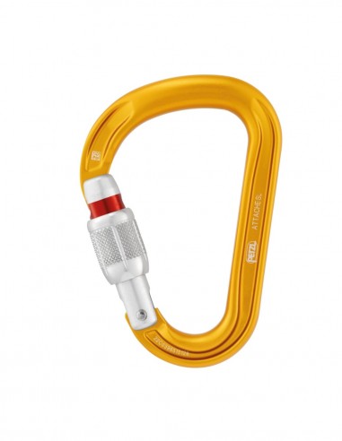 Pack 2 Attache (Yellow + Grey) - Mosquetones HMS Rosca - Petzl