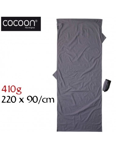 Cotton travelsheet (Elephant Grey)...