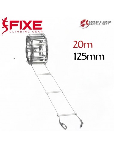 Escalera metalica enrollable 20m...