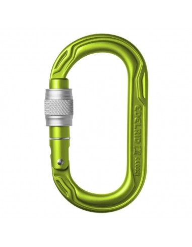 Oval Power 2500 Screw (oasis) - Mosquetón de escalada con bloqueo de rosca - Edelrid