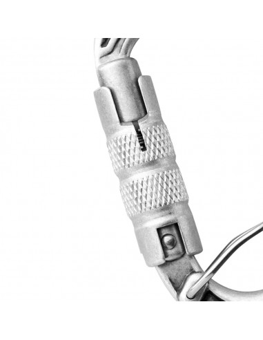 HMS Bulletproof Triple FG Eco - Mosquetón HMS para escalada - Edelrid