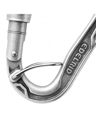 HMS Bulletproof Screw FG Eco - Mosquetón HMS para escalada con rosca - Edelrid