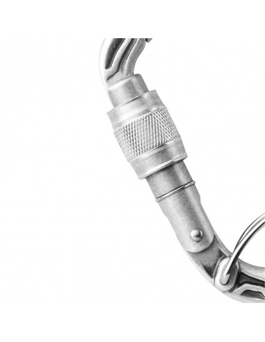 HMS Bulletproof Screw FG Eco - Mosquetón HMS para escalada con rosca - Edelrid