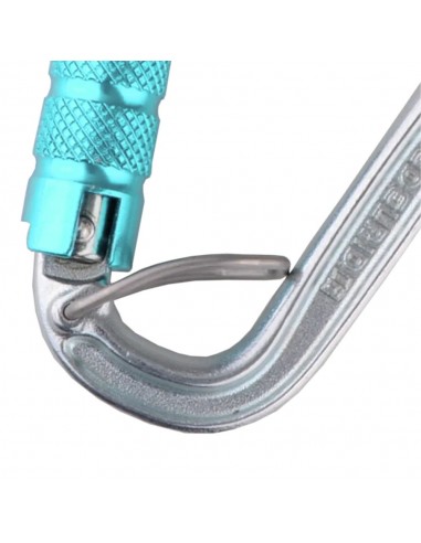 HMS Bruce Steel Triple FG - Mosquetón HMS de acero con barra de resorte interna - Edelrid