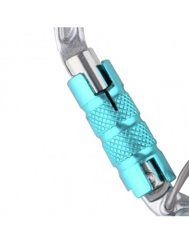 HMS Bruce Steel Triple FG - Mosquetón HMS de acero con barra de resorte interna - Edelrid