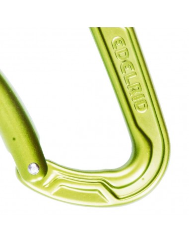 Bulletproof Bent II (oasis) - Mosquetón de escalada de gatillo recto - Edelrid