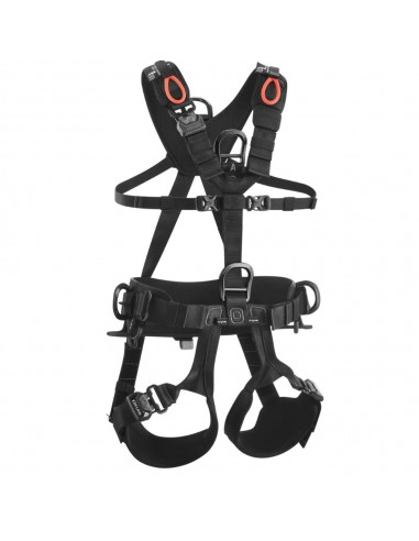 Vertic Triple Lock Black II - Arnés de seguridad totalmente equipado - Edelrid